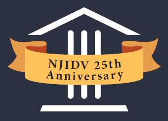 NJIDV 25th Anniversary Logo